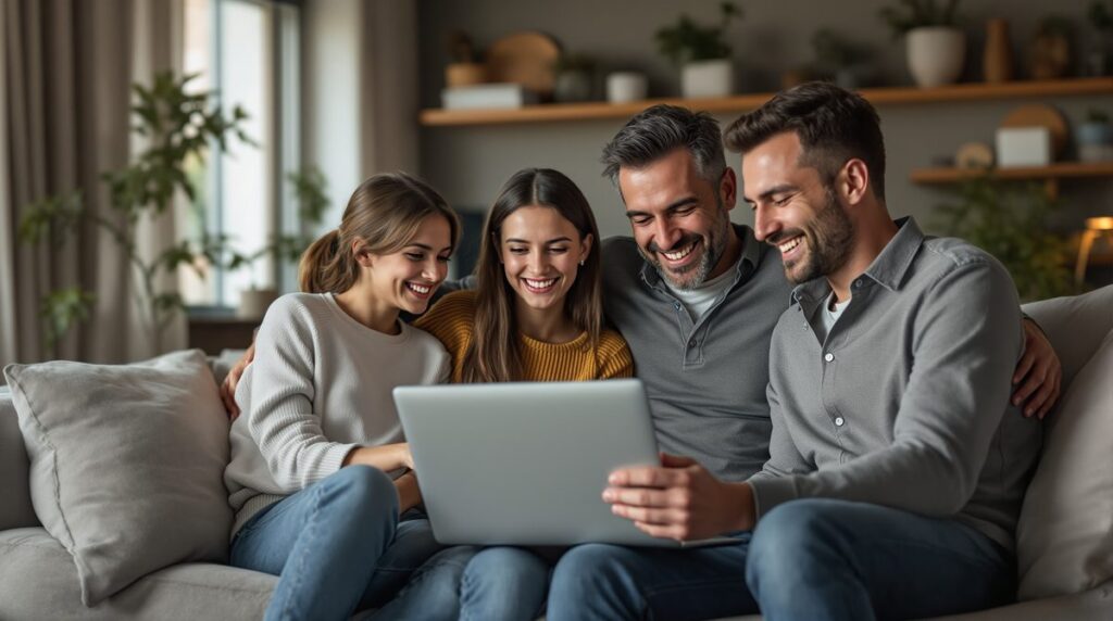 Deutsche Glasfaser Erfahrungen – Familie nutzt Gigabit-Glasfaseranschluss zuhause